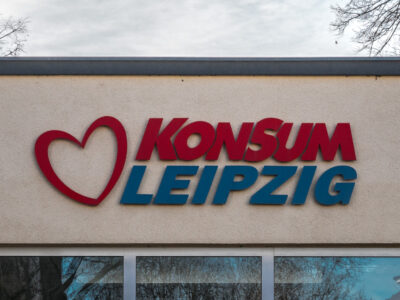Eine Konsum-Filiale in Leipzig