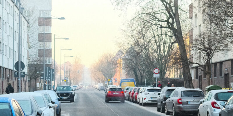 Ein frostiger Morgen in Leipzig