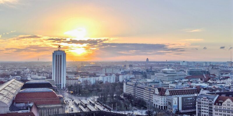 Die Leipziger Skyline