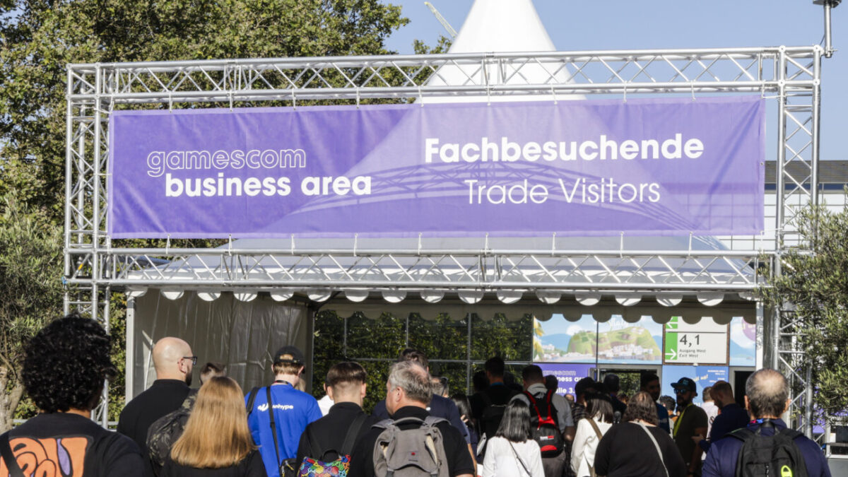 Die Business Area der Gamescom (Foto: Koelnmesse / gamescom / Harald Fleissner)