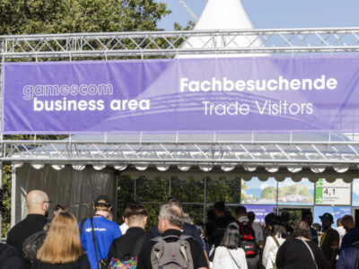 Die Business Area der Gamescom (Foto: Koelnmesse / gamescom / Harald Fleissner)