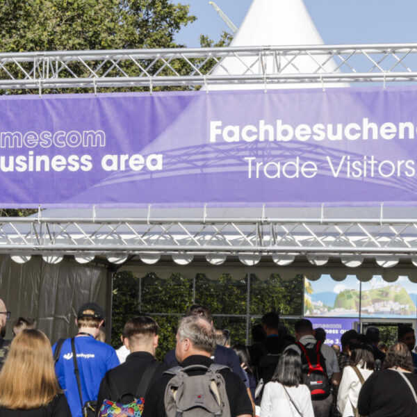 Die Business Area der Gamescom (Foto: Koelnmesse / gamescom / Harald Fleissner)