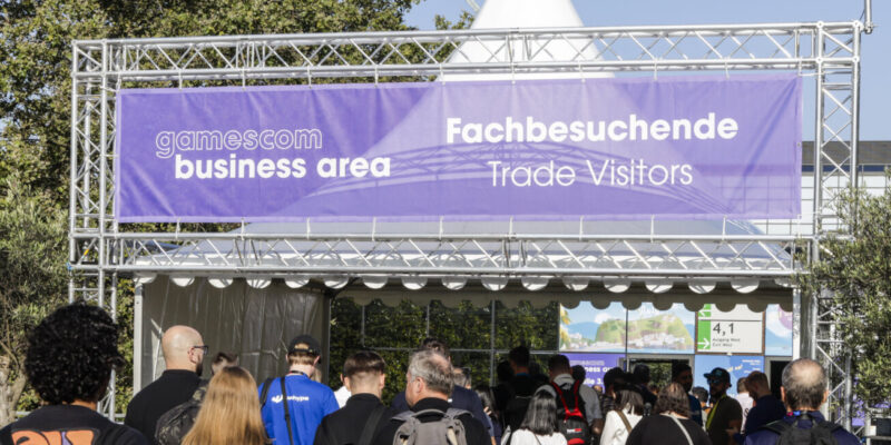 Die Business Area der Gamescom (Foto: Koelnmesse / gamescom / Harald Fleissner)