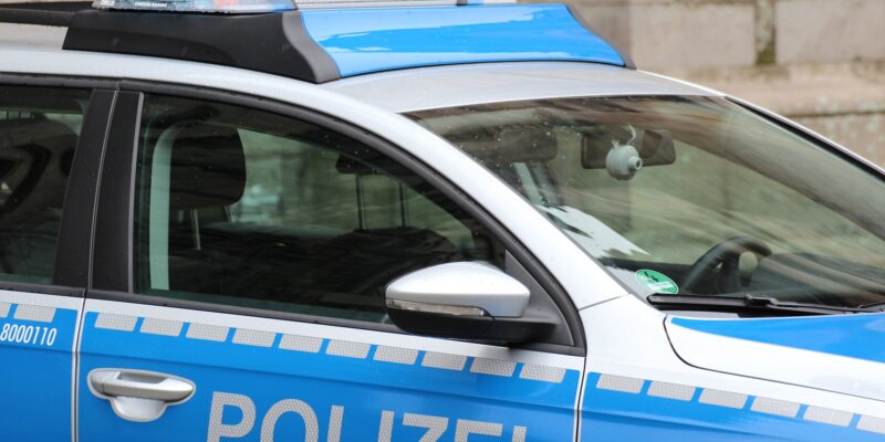 Ein Polizeiauto