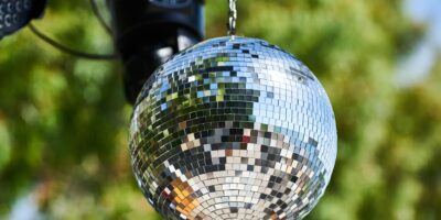 Eine Discokugel