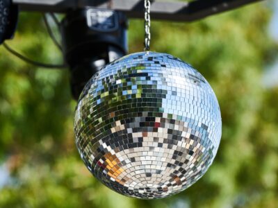 Eine Discokugel