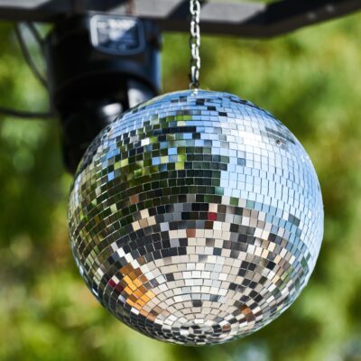 Eine Discokugel