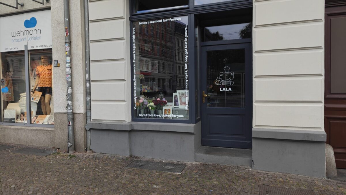 Der neue LALA-Store in Leipzig-Reudnitz.