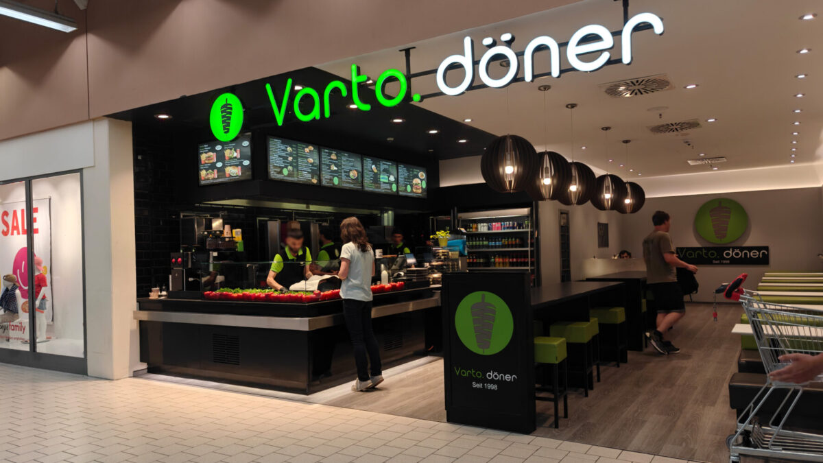 Globus Döner im Kaufland Reudnitz heißt jetzt Varto Döner.