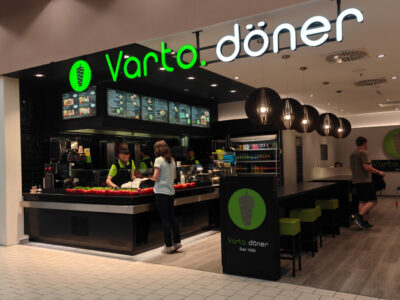Globus Döner im Kaufland Reudnitz heißt jetzt Varto Döner.