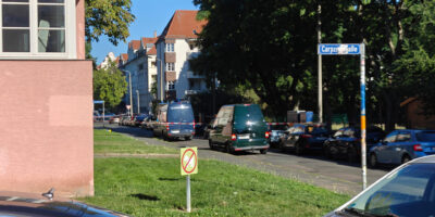 Auch auch Morgen danach ist der Tatort noch weiträumig abgesperrt.
