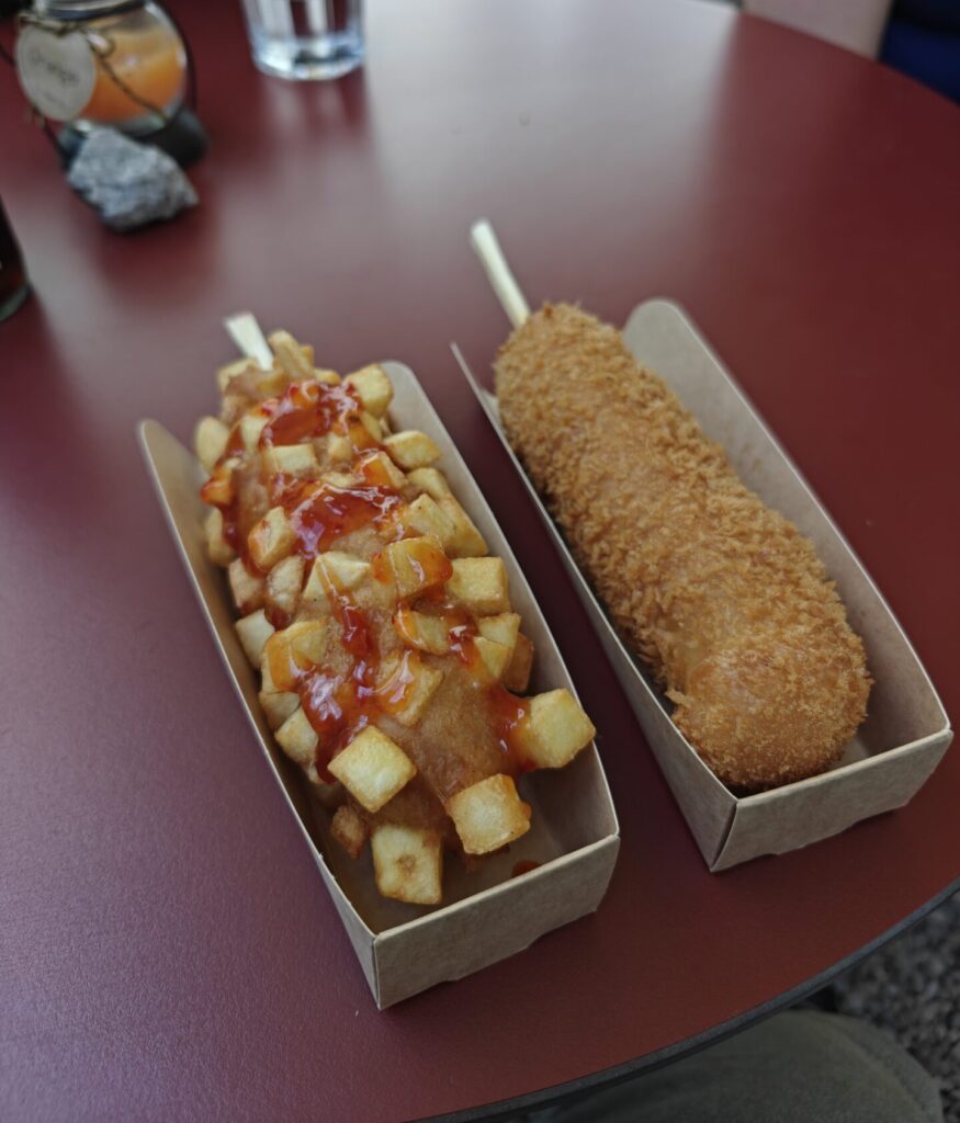 Koreanische Corndogs von Basasak