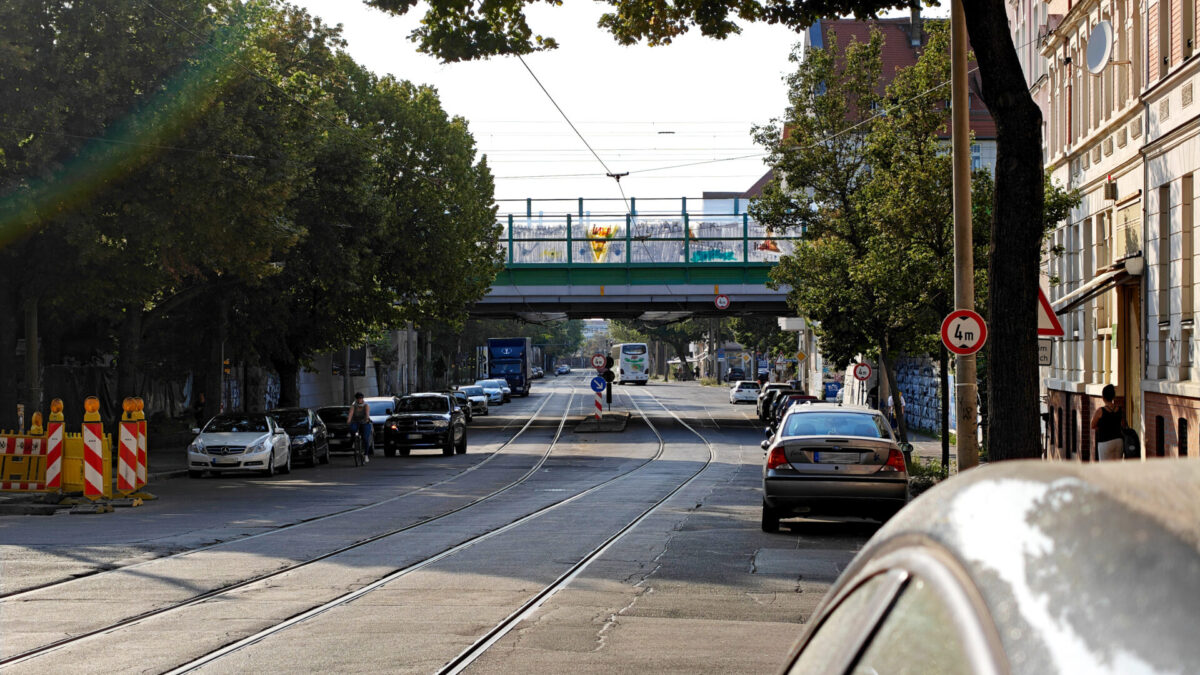 Die Stötteritzer Straße soll umgebaut werden.