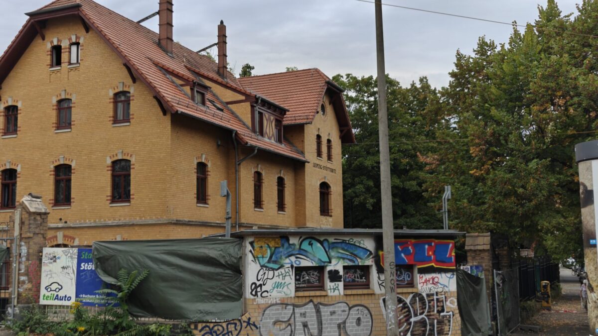Der alte Bahnhof in Stötteritz