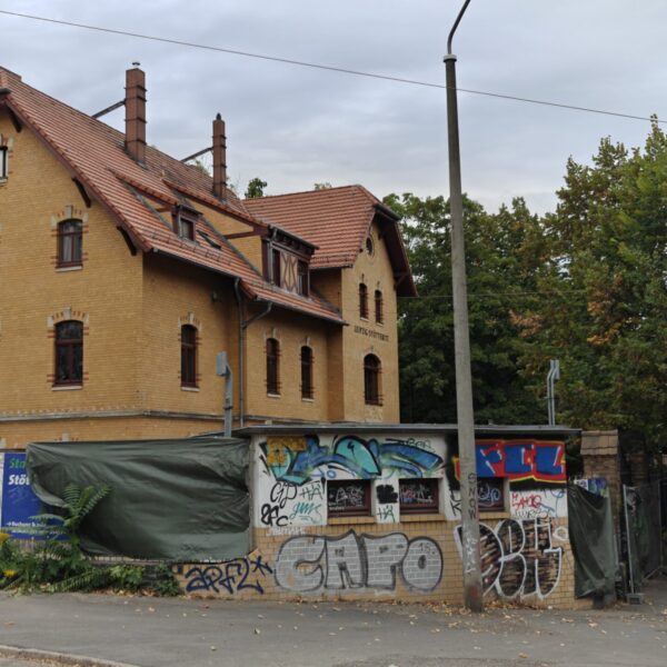 Der alte Bahnhof in Stötteritz