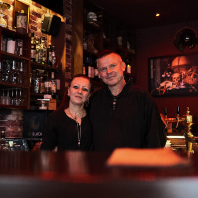 Betreiberehepaar Vera und Marko Meyer im "Dr Faustus".