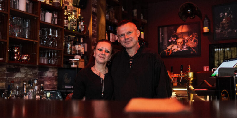 Betreiberehepaar Vera und Marko Meyer im "Dr Faustus".