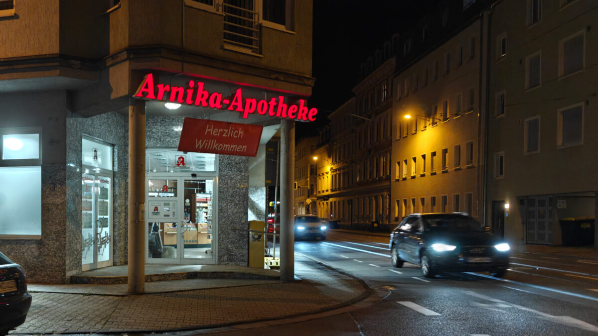 Die Arnika Apotheke in Stötteritz ist wieder offen.