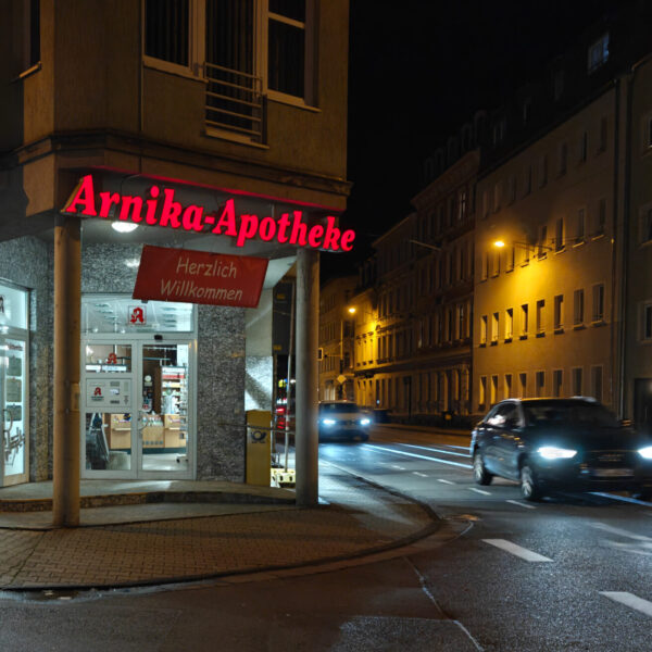 Die Arnika Apotheke in Stötteritz ist wieder offen.