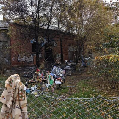 Im Obdachlosen-Quartier im Reudnitz hat es gebrannt.