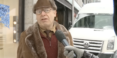 Mit diese Straßenumfrage 2012 wurde Peter Weisz berühmt. (Screenshot: YouTube / Sachsen Fernsehen Classics)