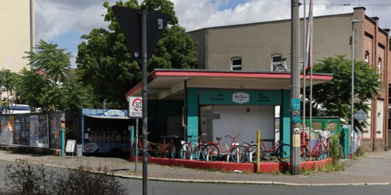 Die Radtanke in Leipzig-Volkmarsdorf