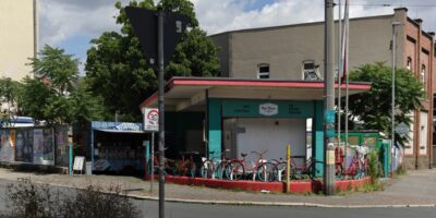 Die Radtanke in Leipzig-Volkmarsdorf